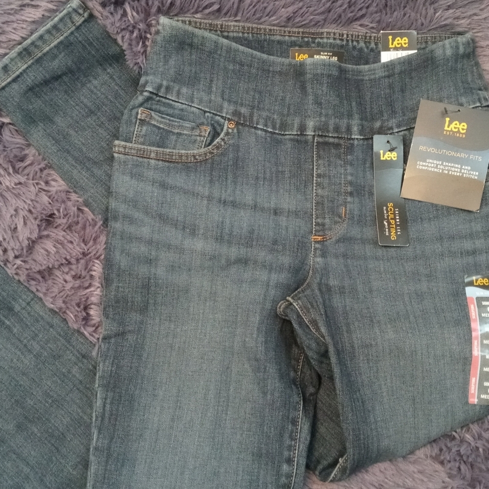 Lee Sculpting Skinny Jeans 6M NWT